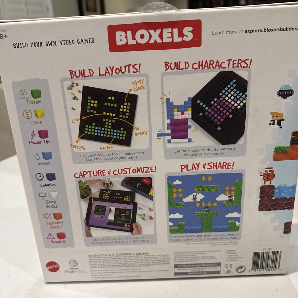 bloxels: build your own video game