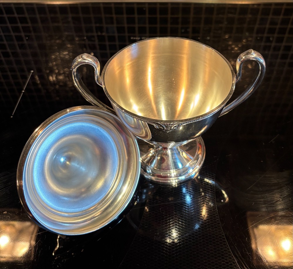 1948 MOONBEAM Pattern 5 Piece Coffee Tea Set By International Silver/Rogers S/P