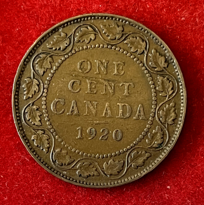Canada 1920 Cent George V KM#21 T239a