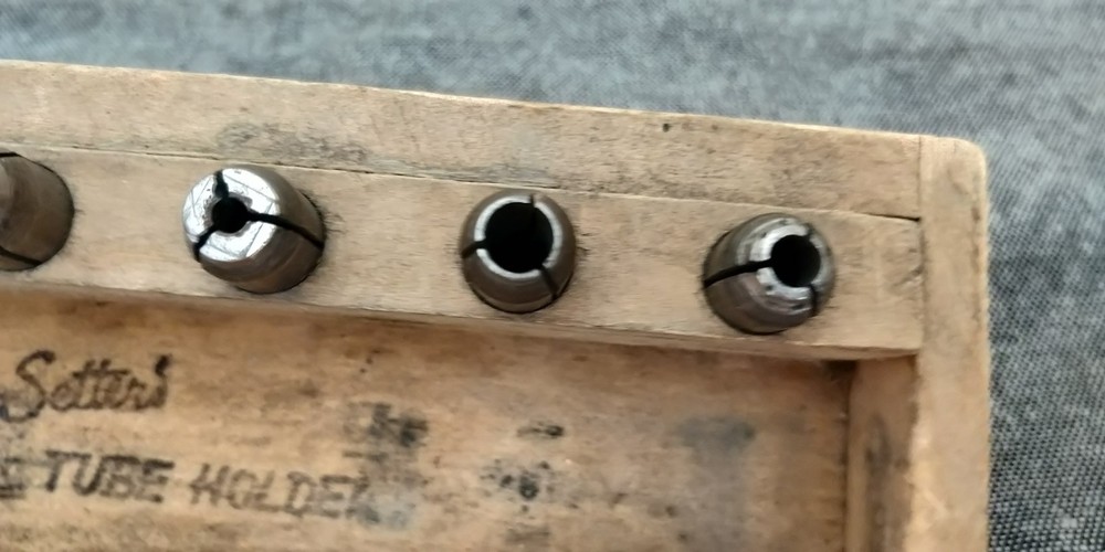 COLLETS ONLY for Setter's Tube Holder