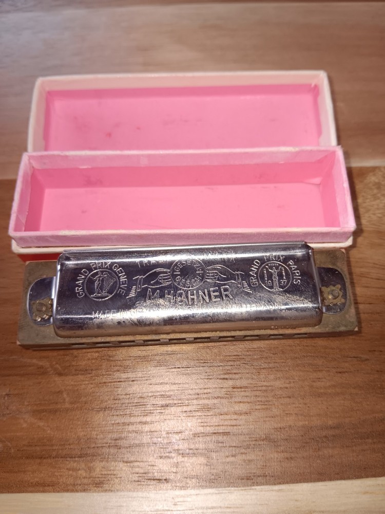 Vintage Original M.Hohner Piccolo Harmonica Germany