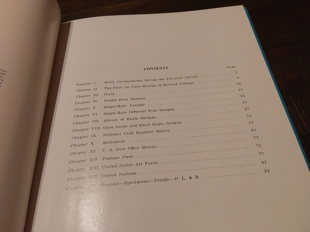 History and Evolution of Metered Postage by William K Thomas Postage Stamp Book