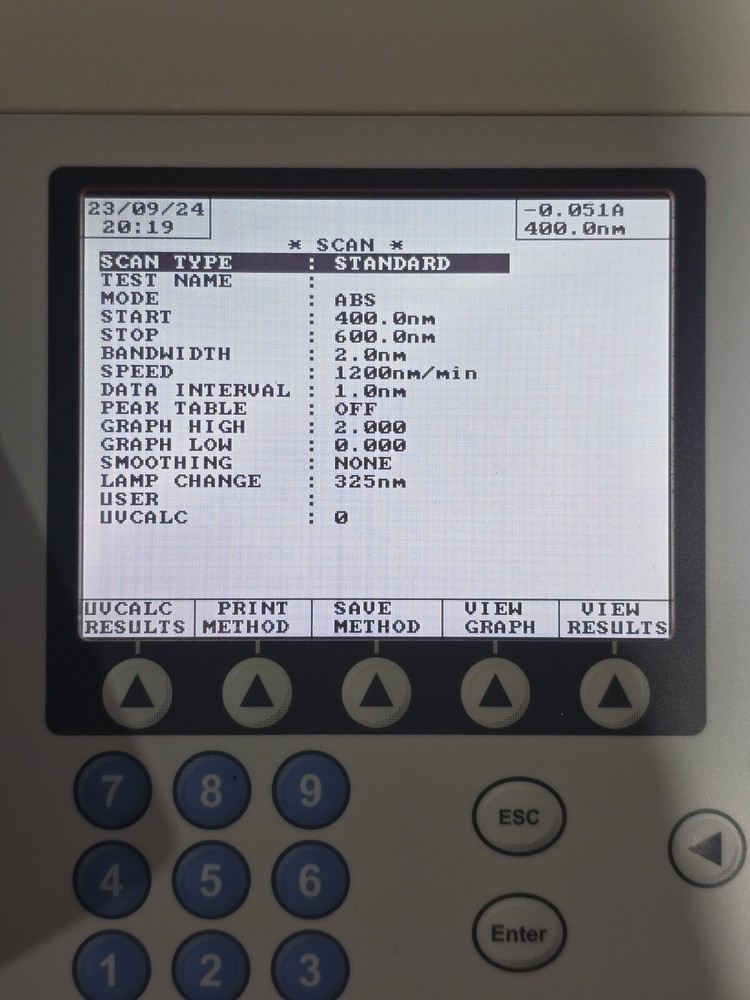 Thermo Evolution 160 UV/Vis Spectrophotometer