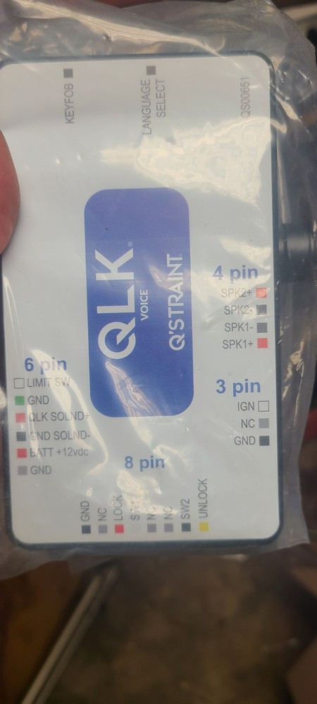 Qstraint QLK- Wheelchair Docking System Wheel Lock Q’Straint Module