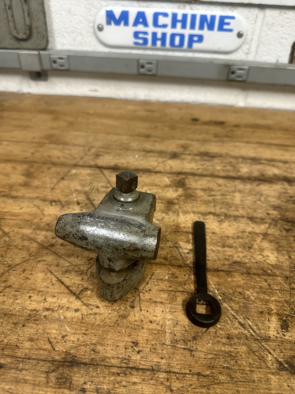 South Bend 9" 10" k Metal Lathe Carriage Stop Southbend Bed Clamp With Wrench