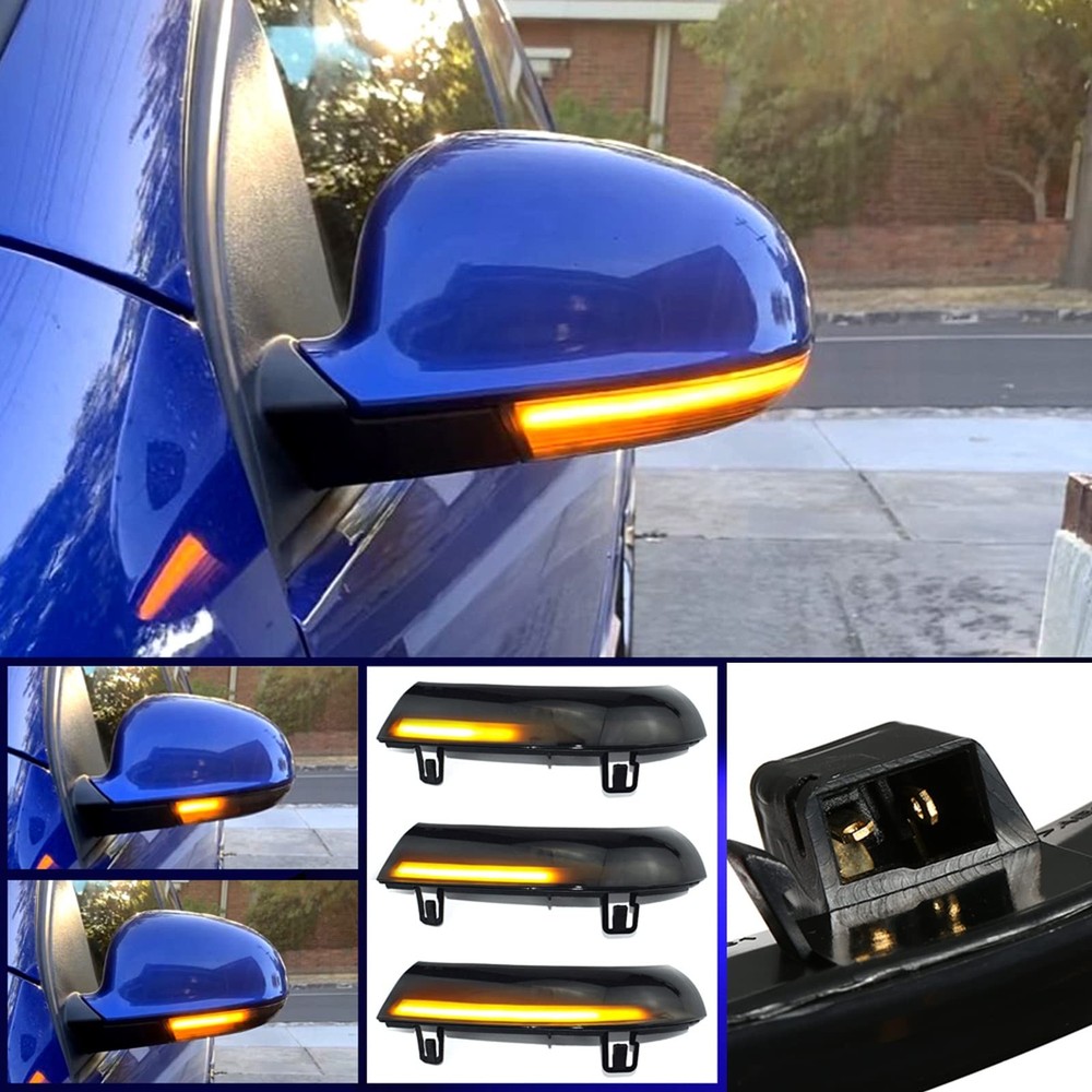 Dynamic LED Turn Signal Light Sider Mirror Indicator Marker Compatible with