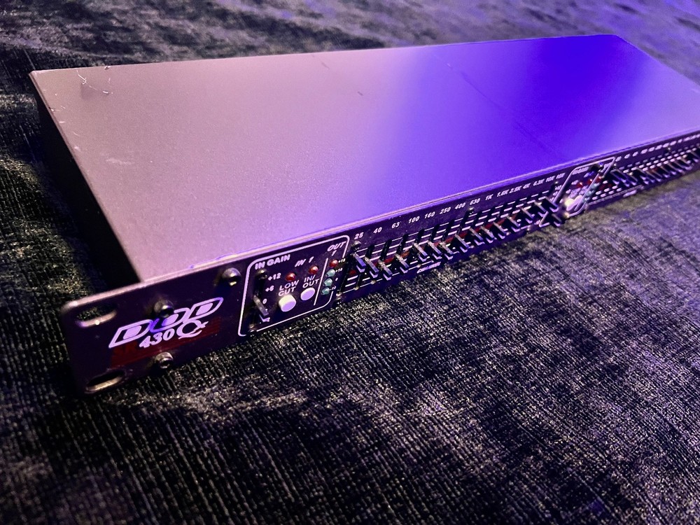 DOD SR 430 Qx Stereo Dual 15 band EQ Equalizer