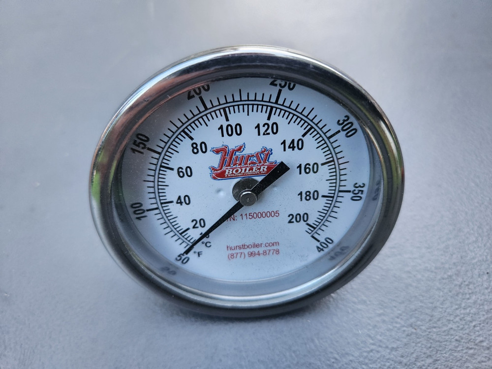 Hurst Boiler Thermometer, 115000005
