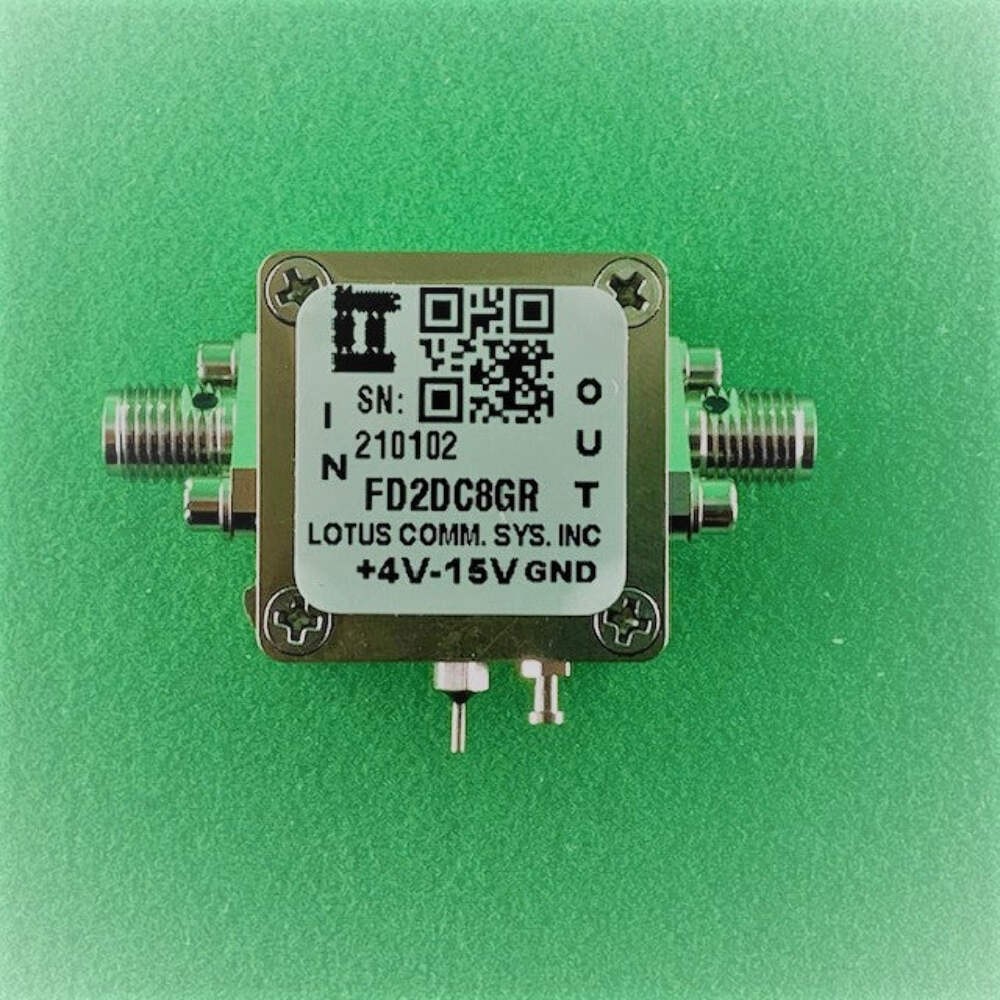 Frequency Divider by 2 (DC~8 GHz) Wide Voltage FD2DC8GR