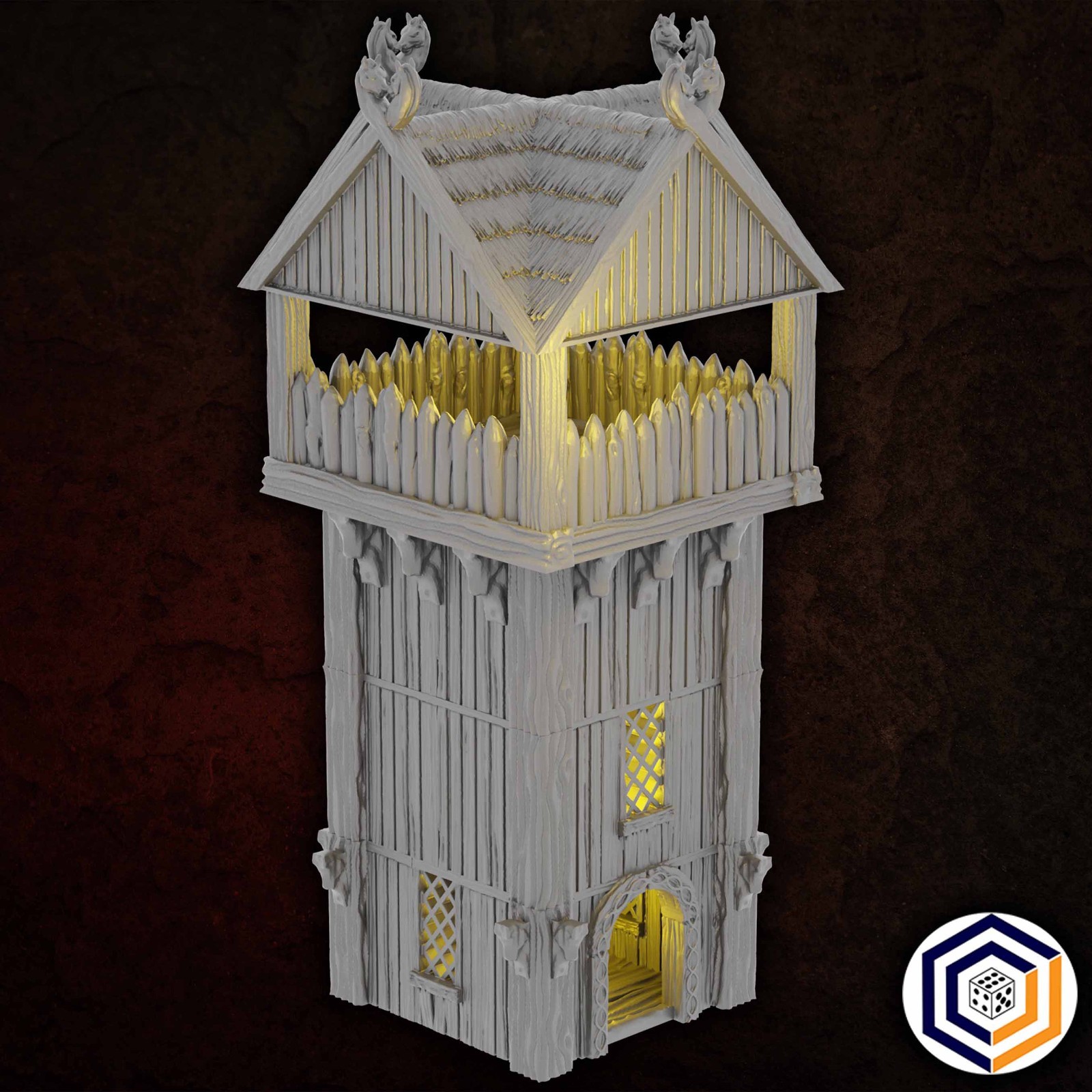 Watchtower Kingdom of Saxonia-Rohan 28mm Tabletop Terrain for LOTR