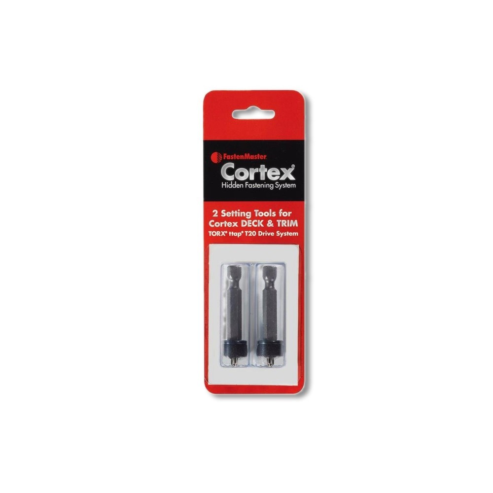 FASTENMASTER Cortex Driver Bit T20 2.5in 2pk FMCTXSETOOL2PK