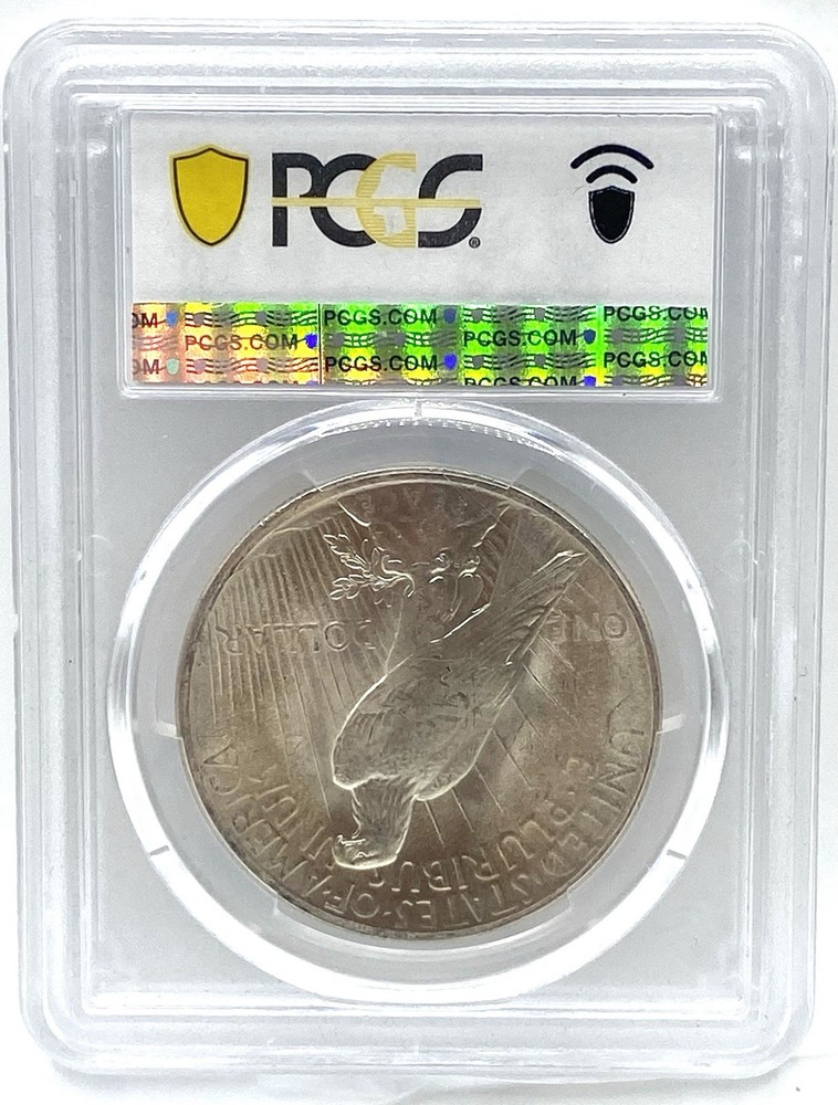 1922 Peace Silver Dollar $1 PCGS MS-62