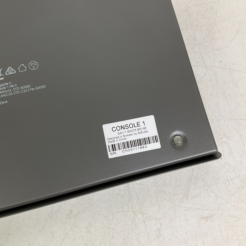 Softube Console 1 MKII Software Mixer Control Surface