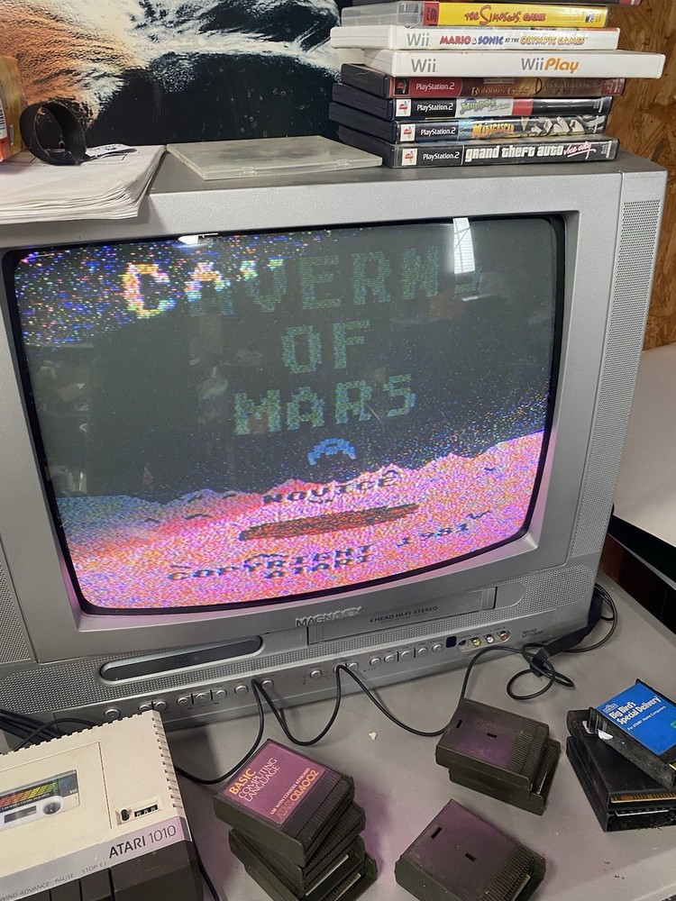 Atari 1200XL Computer Game Console W/Atari 1010 Read Description