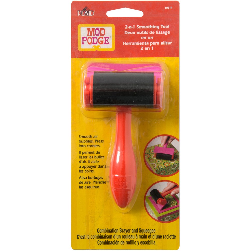 Plaid Mod Podge 2-N-1 Smoothing Tool-