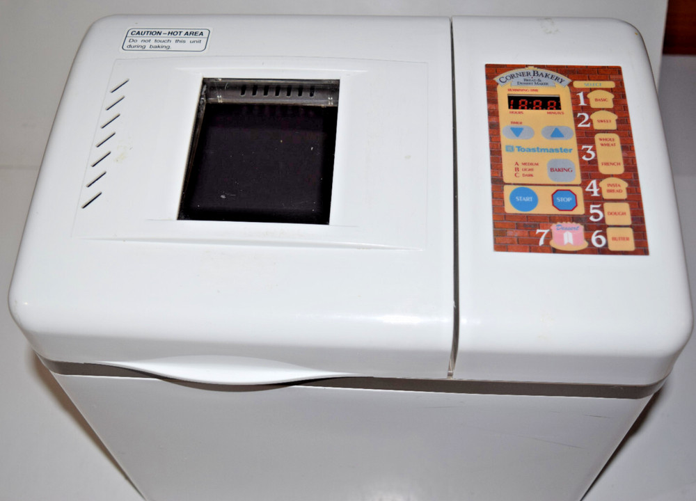 Toastmaster Corner Bakery Breads & Dessert MODEL 1183 Tested