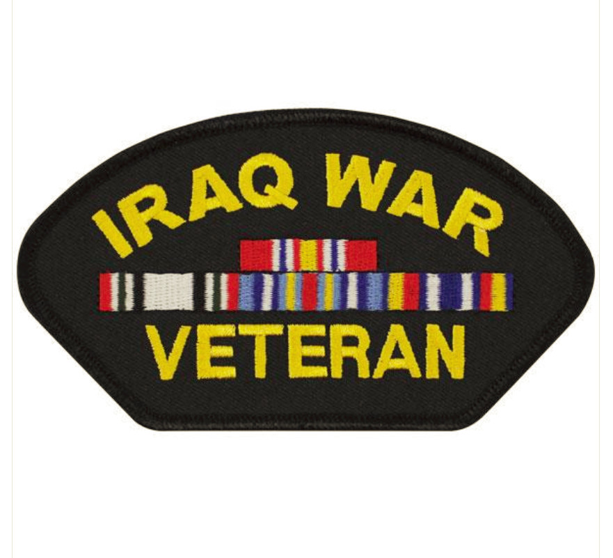 Vanguard VETERAN PATCH: IRAQ WAR