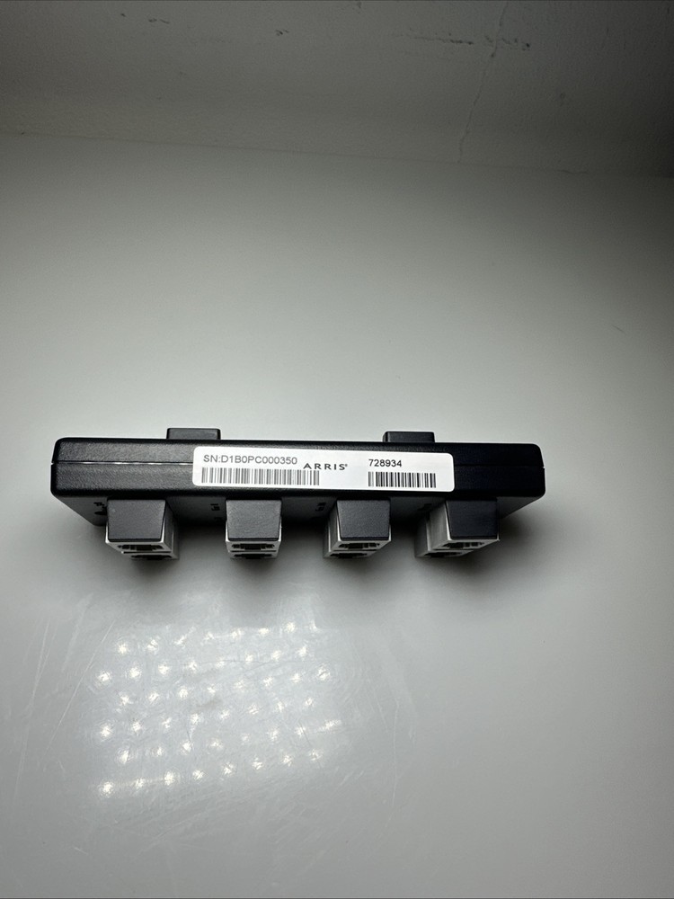 ARRIS 728935 RJ11 8 PORT INTERFACE MODULE - Missing 1 Screw