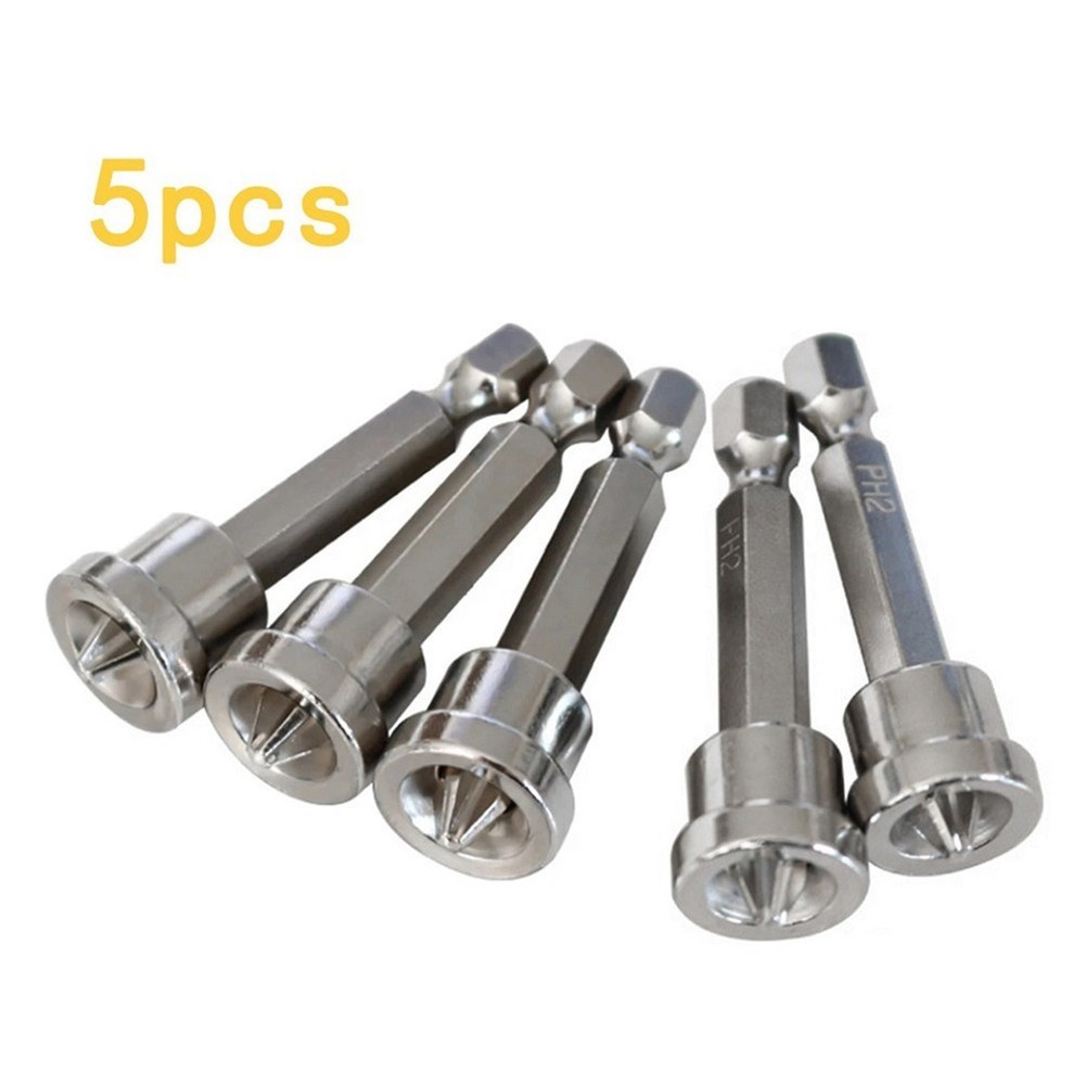 Screwdriver Bit 5Pcs/Set Chrome Vanadium Steel Dimpler Bits Plasterboard