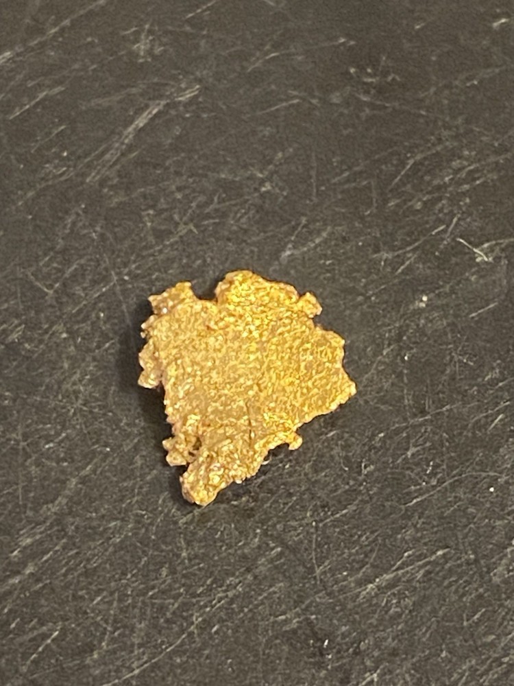 Natural Gold Nugget, .2 Grams