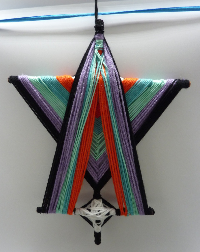 WOVEN Mandala Wall Hanging YARN CRAFT HANDMADE