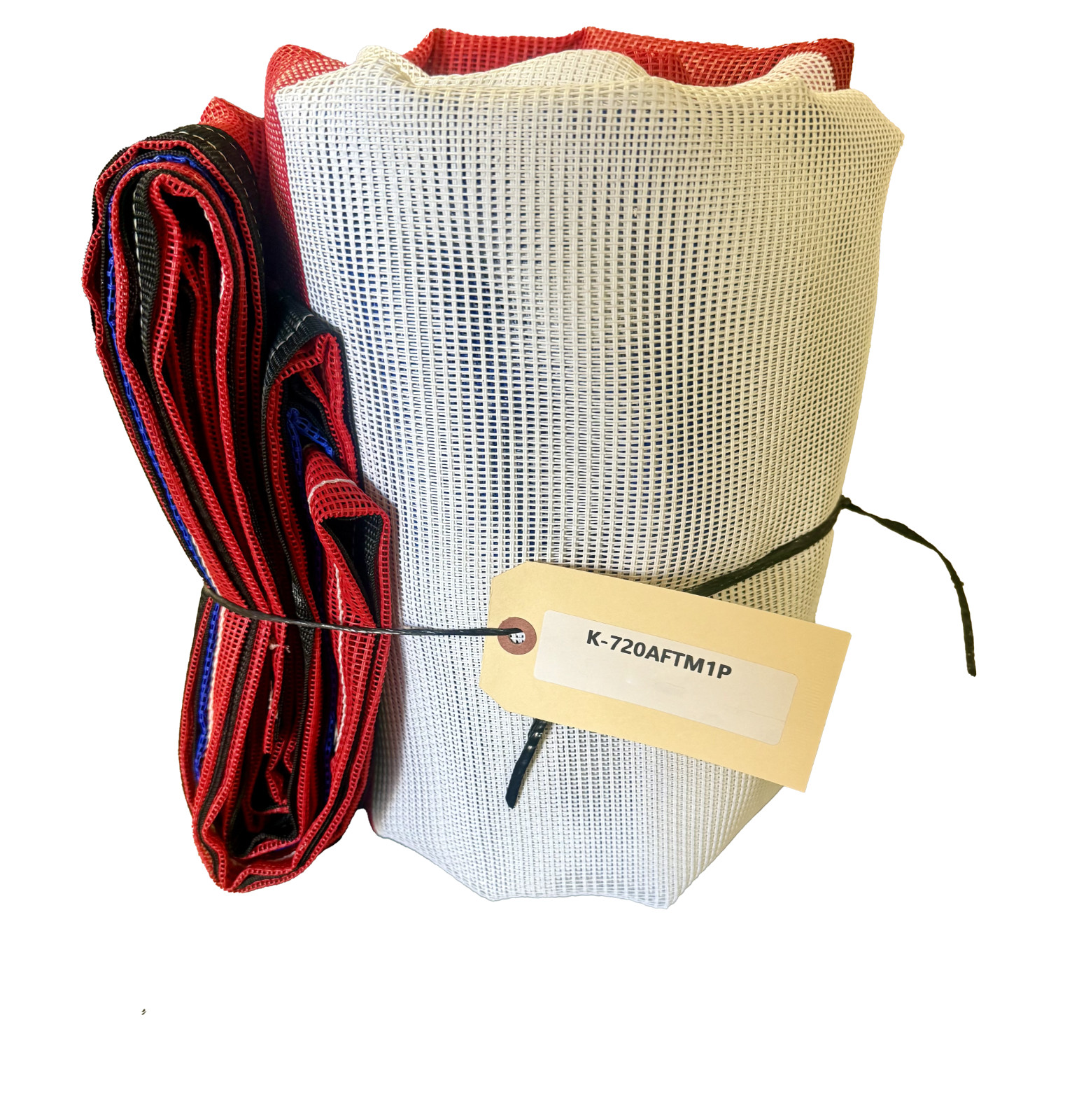 7' x 22' American Flag Mesh Dump Truck Tarp