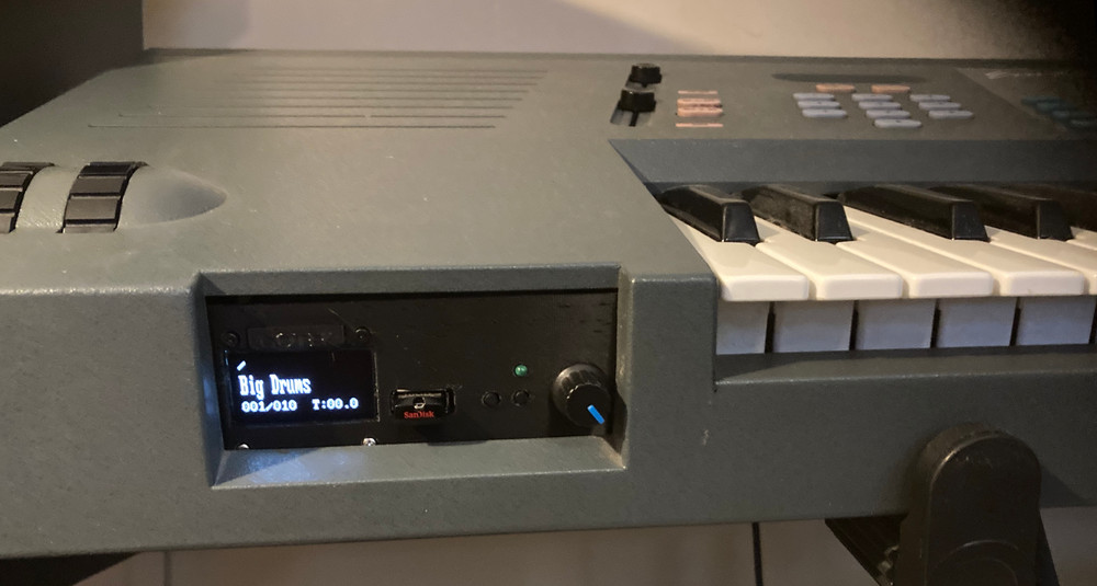 Gotek Extended Floppy Emulator Large OLED 32/39mm Bezel