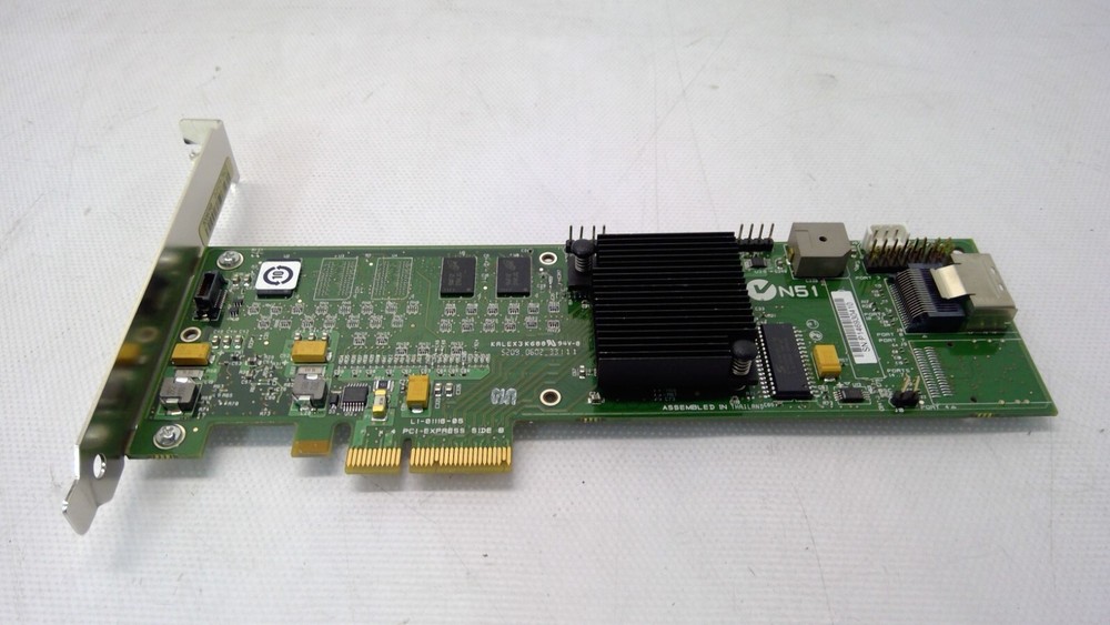LSI L1-01116-05 500605B  PCIe RAID Controller Card