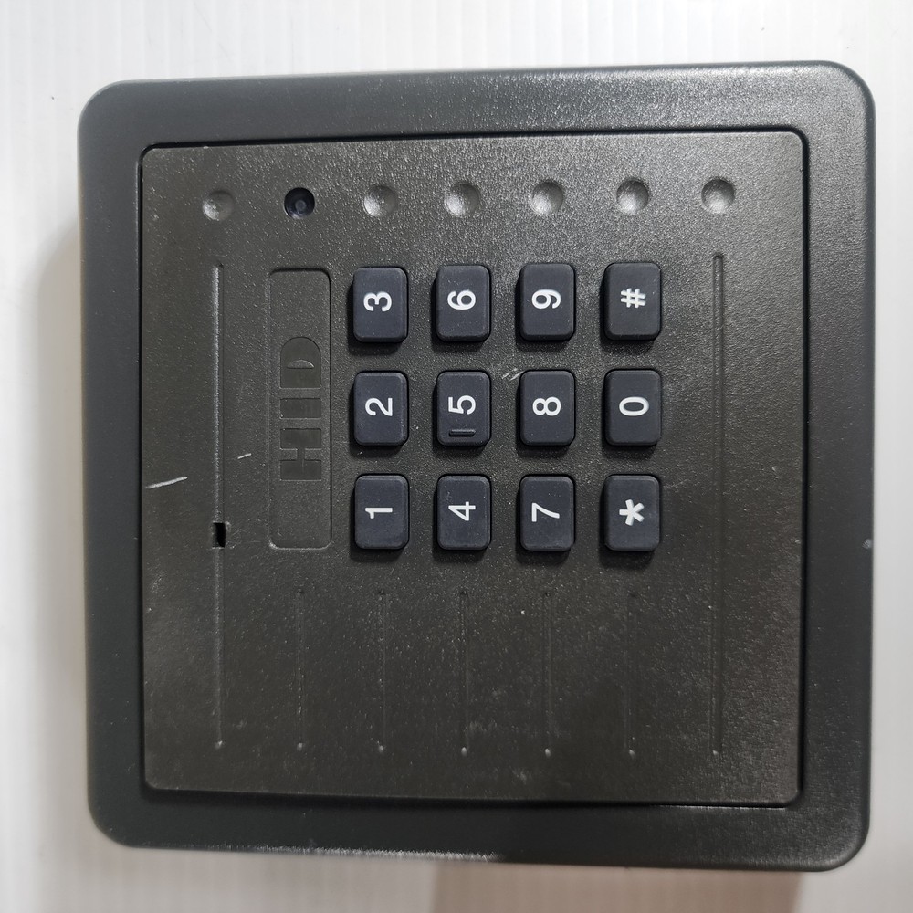 READ HID 5355AGK14 ProxPro with Keypad Access Control Reader Gray - Assa Abloy