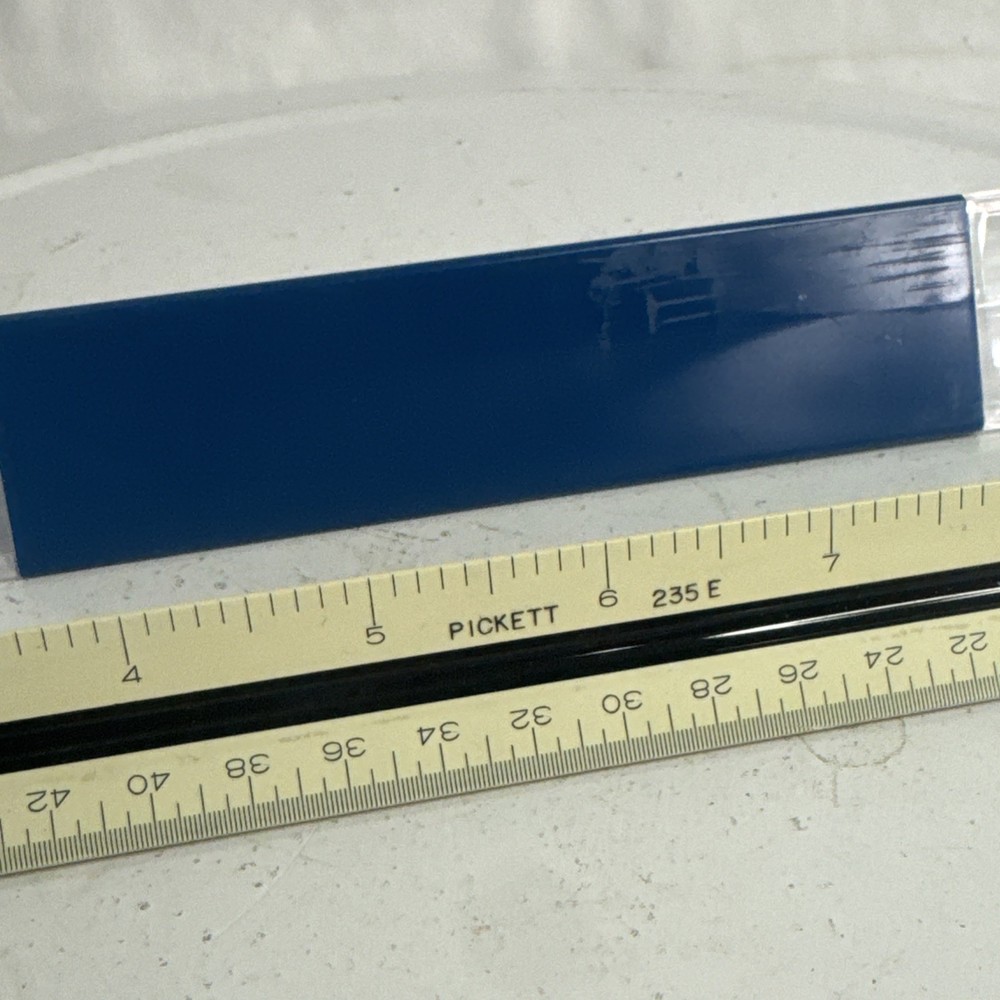 Vintage Pickett Triangle 3 Sided Engineering Ruler Model 235 E Japan K