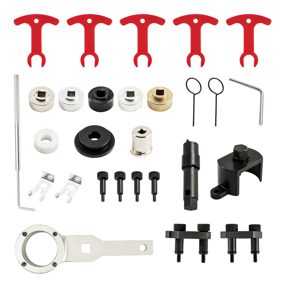 Engine Timing Tool Kit Camshaft Locking Tool XC4111C 23pc for Audi VW Blue Box