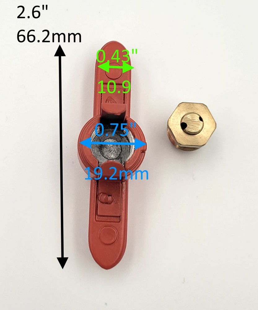 Fire Suppression Pull Handle - MIL Grade - Rustproof