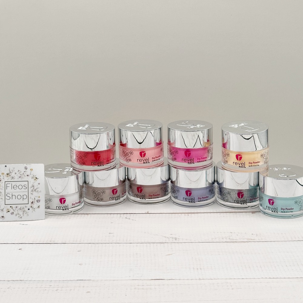 Revel Nail Dip Powder Assorted Bundle 10 pieces - Sealed & Authentic