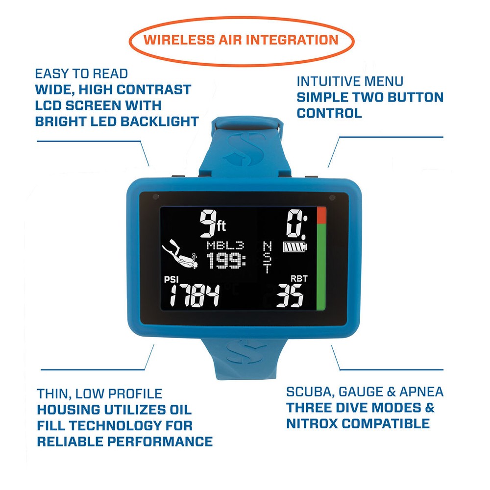 Scubapro Luna 2.0 Air Integrated Computer