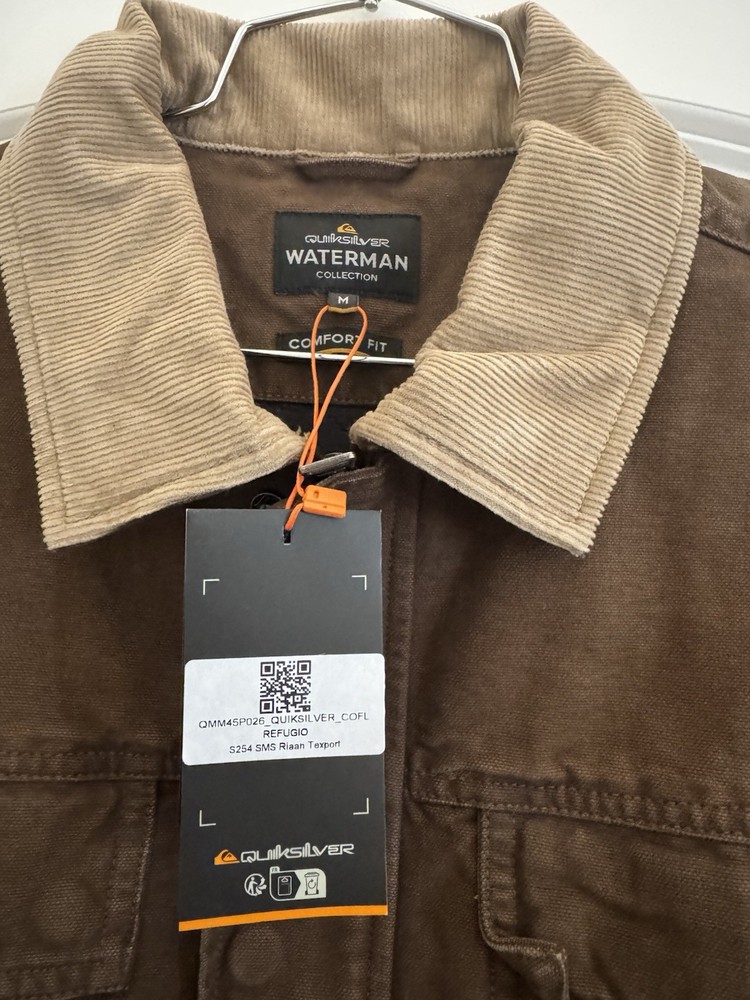Quiksilver Waterman “Refugio” Brown Jacket