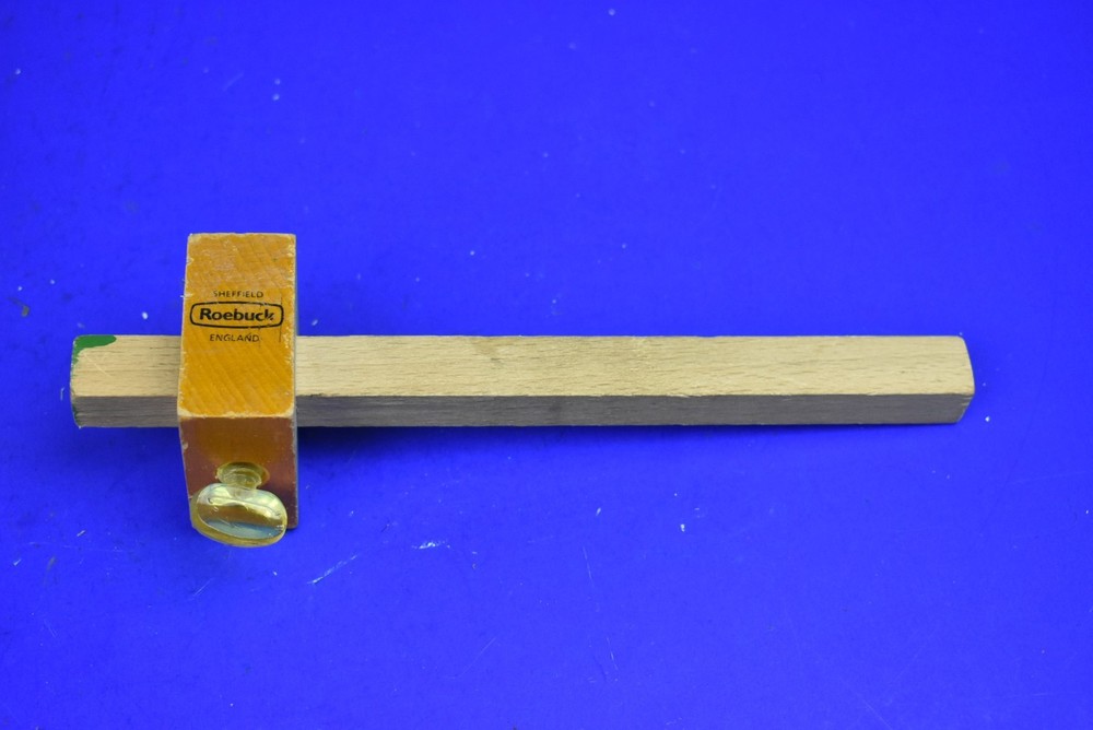 Good Used Roebuck Beech Joiner's Marking Gauge