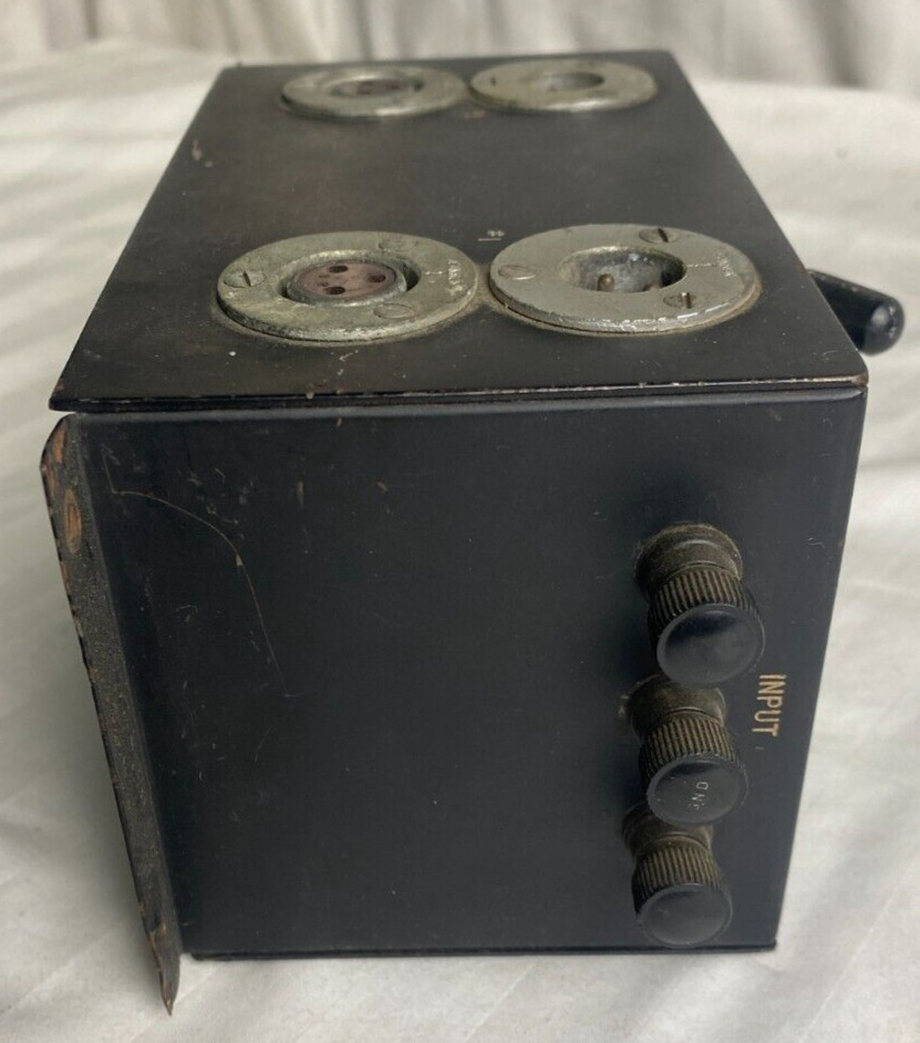 Vtg 1940s Presto 160-A Automatic Equalizer Control Box + 190S Slider Unit