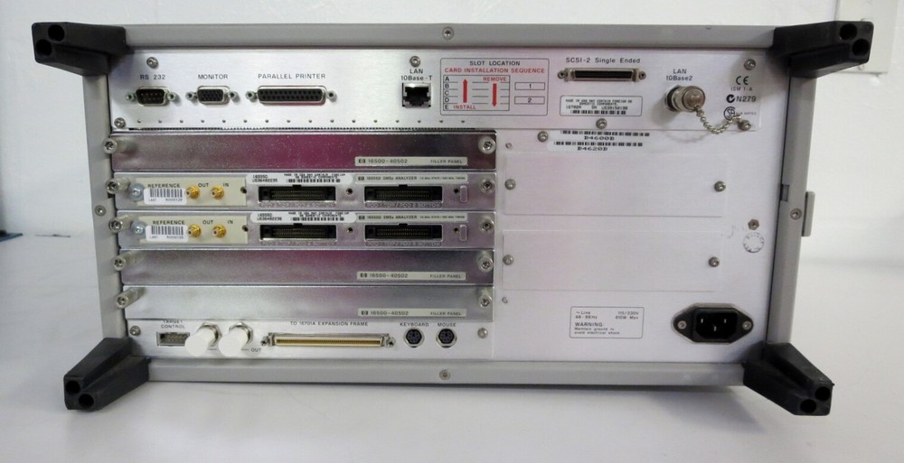 HEWLETT-PACKARD 16702A Logic Analyzer Mainframe