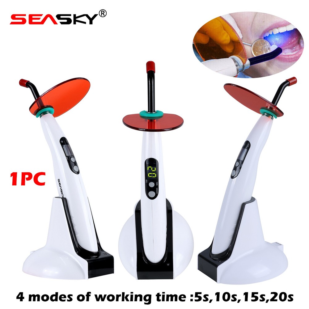 LED Wireless Curing Light Dental 5 Second Cure Lamp