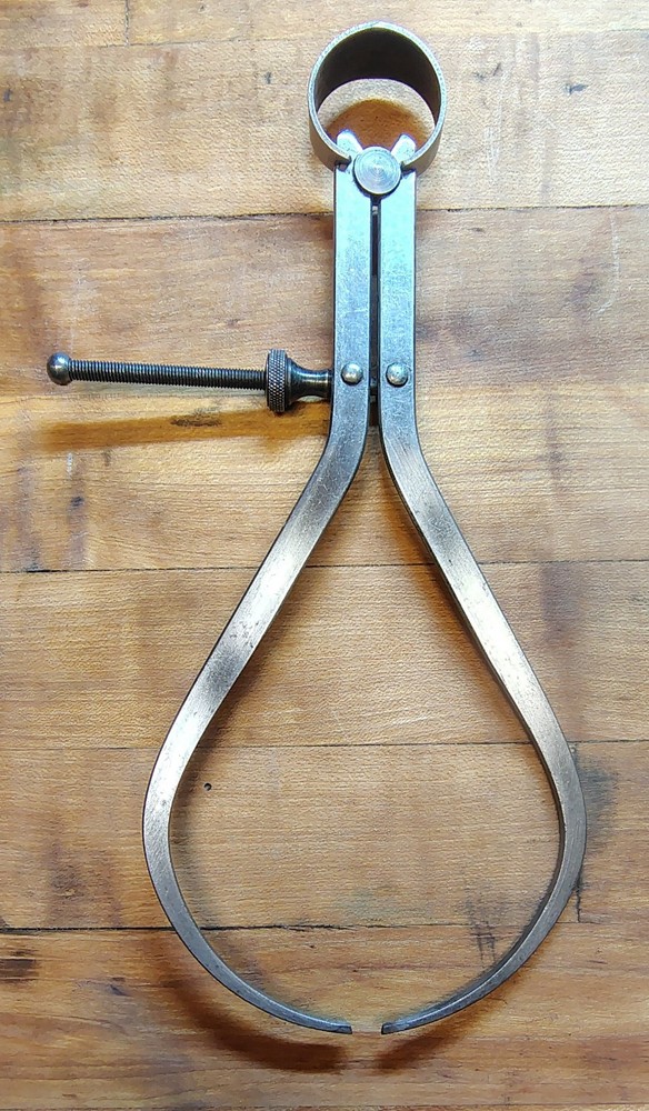 🗽 VINTAGE UNION TOOL 8" OD CALIPER