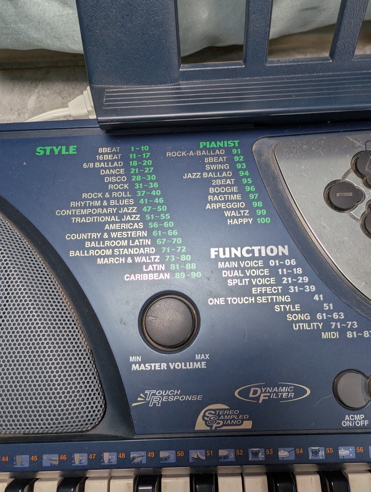Yamaha PSR-270 Keyboard, Tested & Cleaned