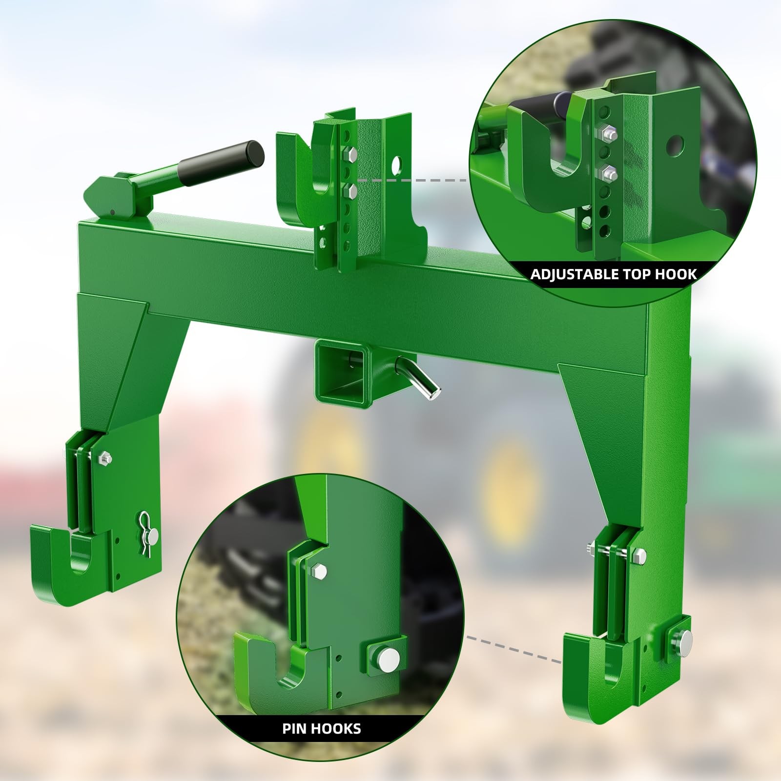 3 Point Quick Hitch Heavy Duty Tractor Quick Hitch FOR Category 1 2 Tractors