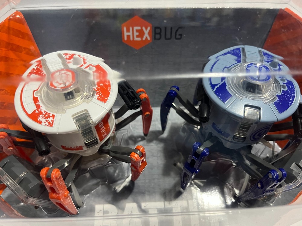 HEXBUG Battle Spider 2.0 Dual Pack Blue and Orange