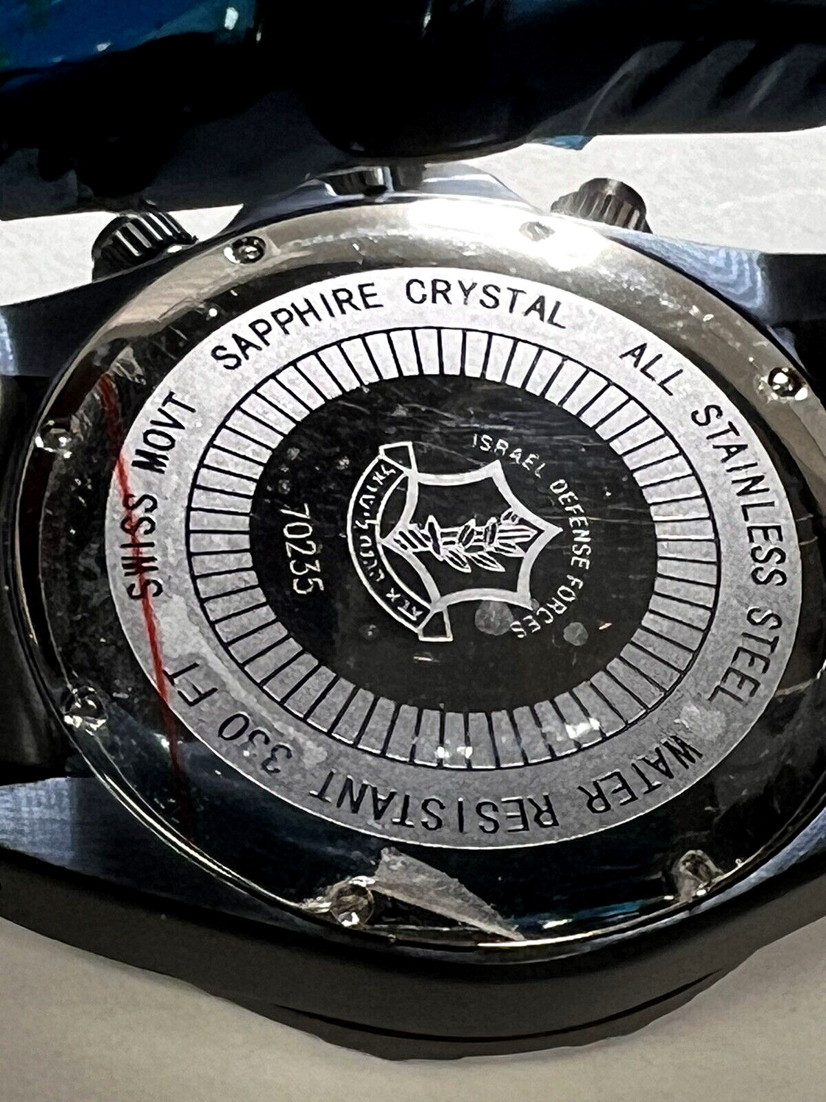 Israel Defense Forces 42 mm Stainless Steel Watch