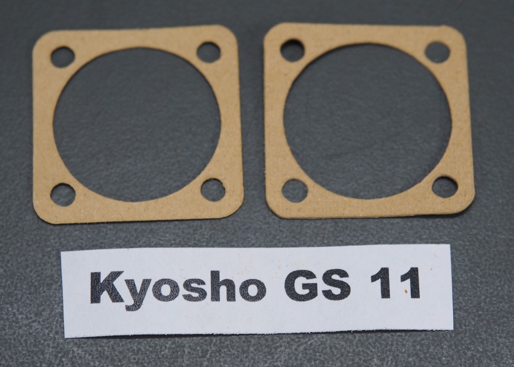 2 Crankcase Gaskets for Car engine Kyosho GS 11