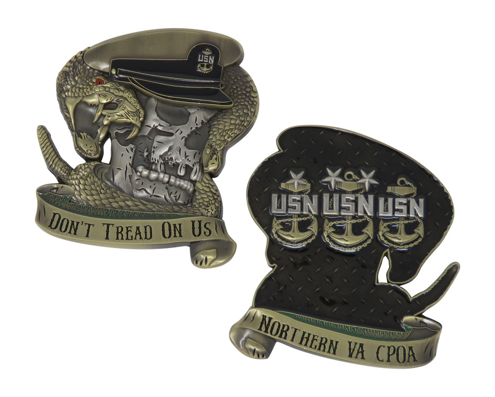 USN Northern VA CPOA Challenge Coin
