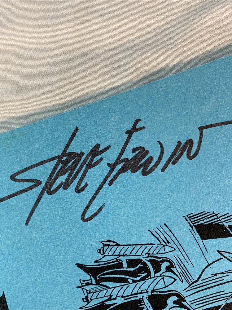 1993 Illustrator STEVE ERWIN Signed Flyer - Batman Returns