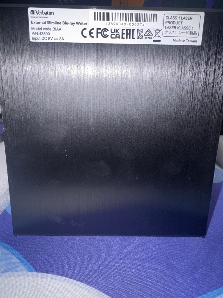Verbatim 43890 (Pioneer Inside, Flashed And Tested)