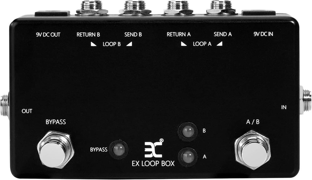Guitar Effects Loop Switcher Passive Channel Switcher -Mini Guitar Effect Pedal