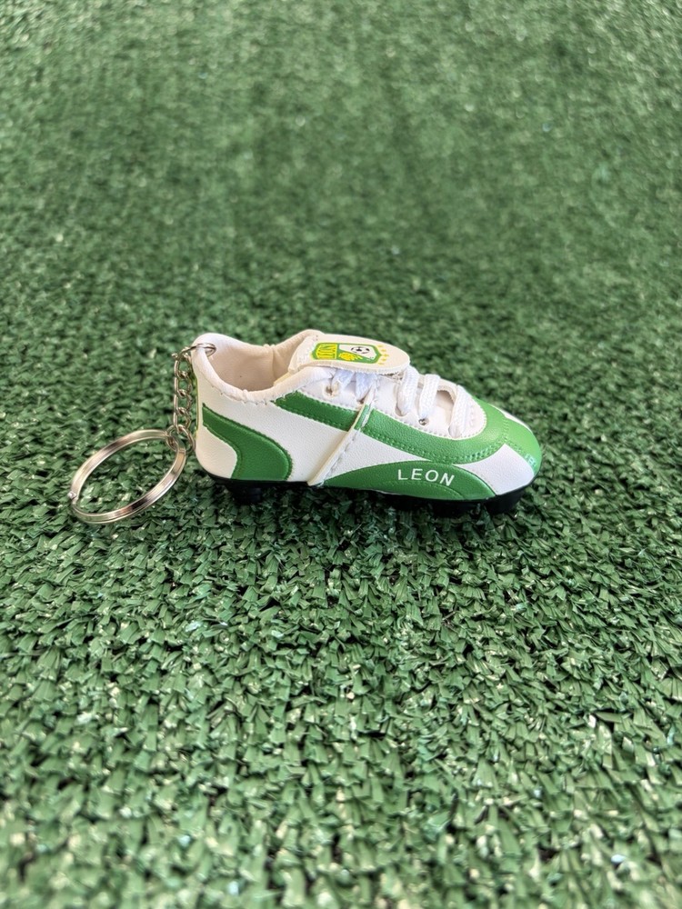 Leon Soccer Shoe Keychain